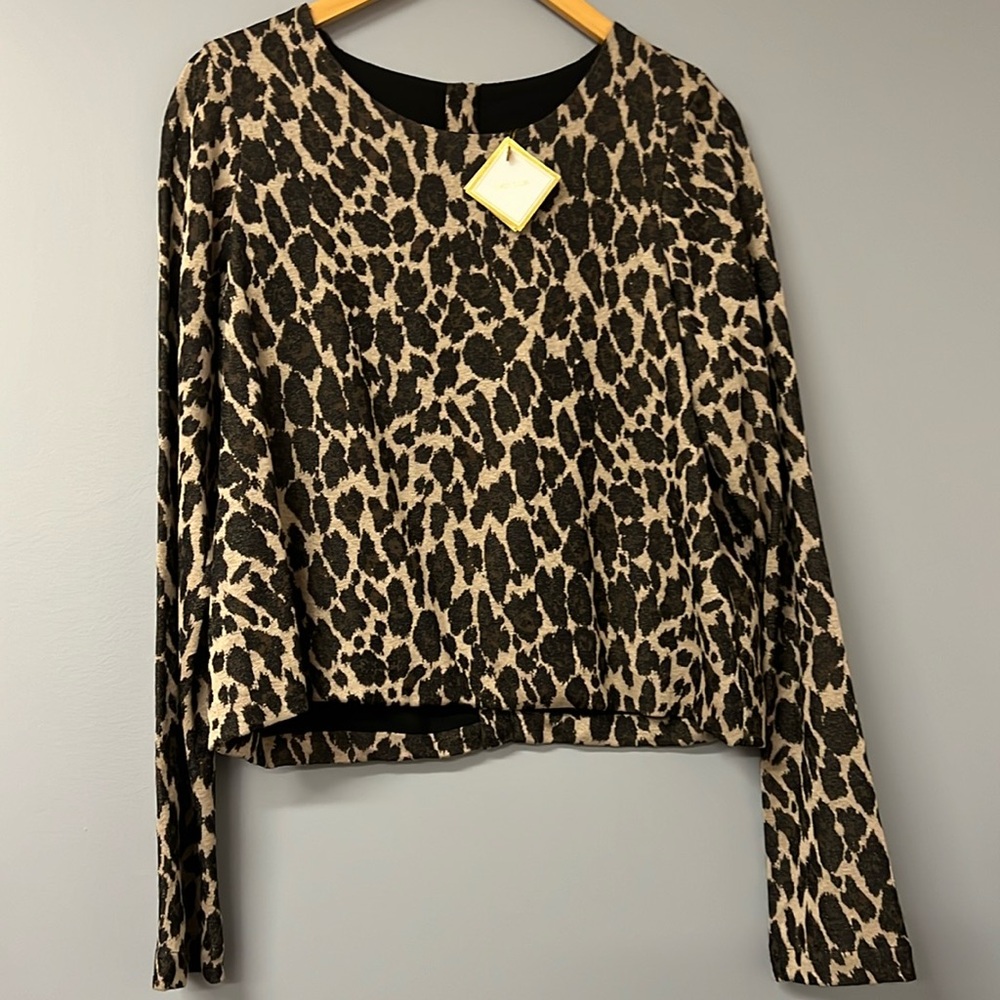 Cheetah print top